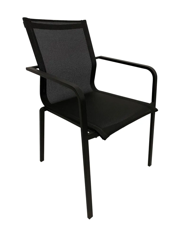 Sedia da giardino King con braccioli