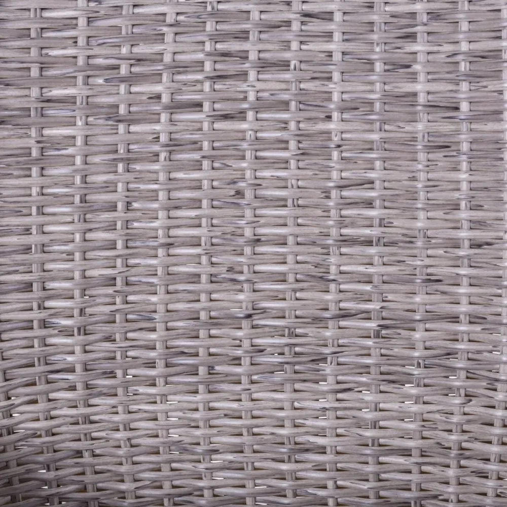Sedia da giardino Patsy Grigio Legno Rattan 58 x 63 x 86 cm