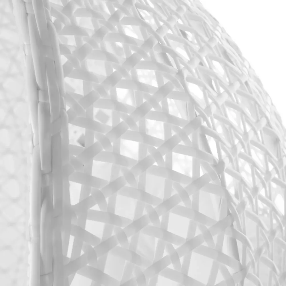 Sedia da giardino sospesa Dido Bianco 81 x 64 x 111,5 cm