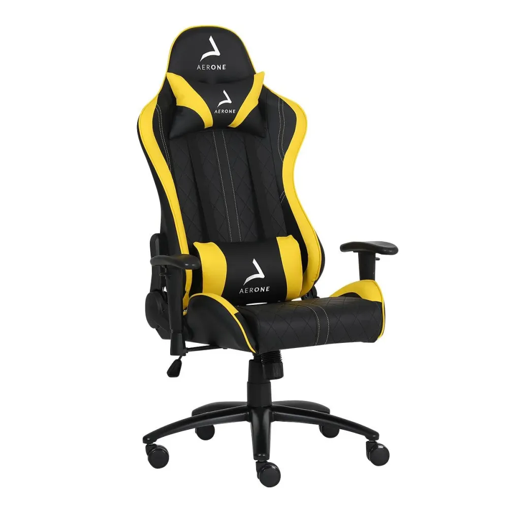 Sedia da gioco elettrica gialla serie Bronze