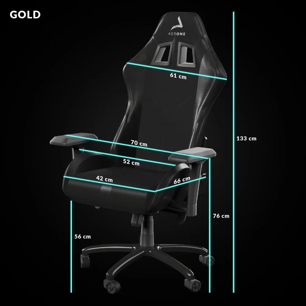 Sedia da gioco erba verde serie Gold