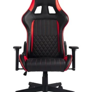 Sedia da gioco hyperx sedile imbottito 60cm nero/rosso - 367505