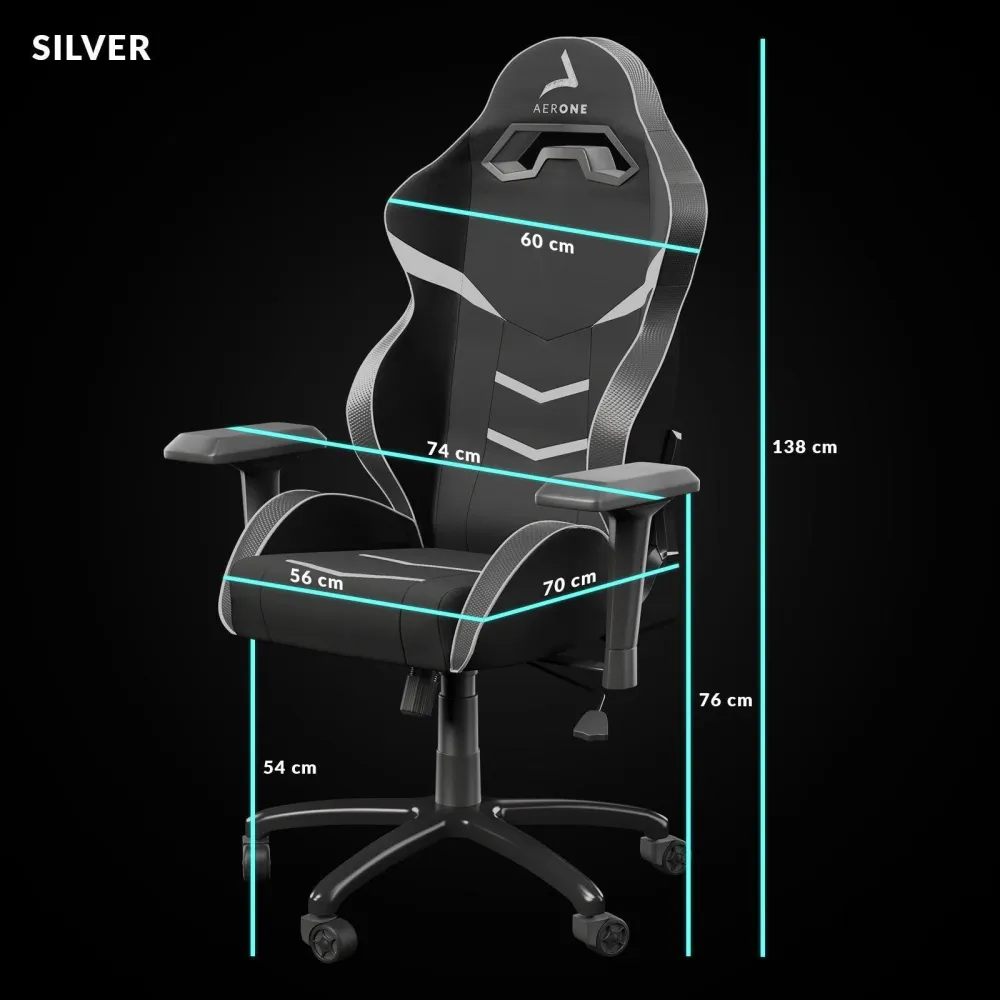 Sedia da gioco Silver Series Green Grass