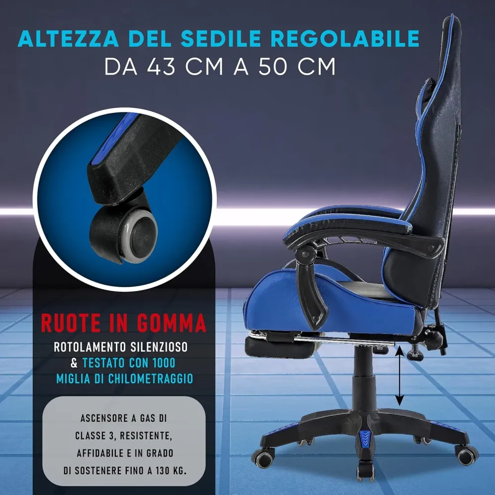 Sedia da gioco Walden (blu)