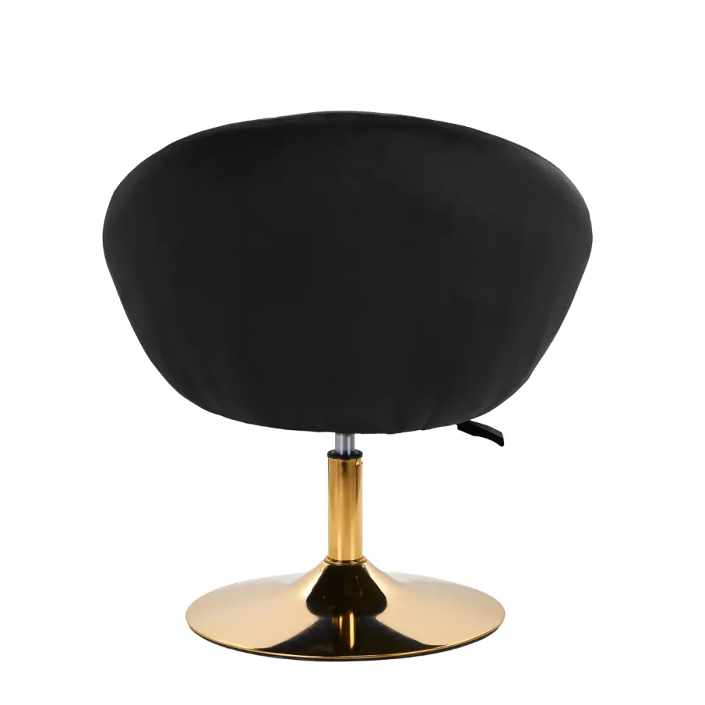 Sedia Girevole 4Rico QS-BL12B Velluto
