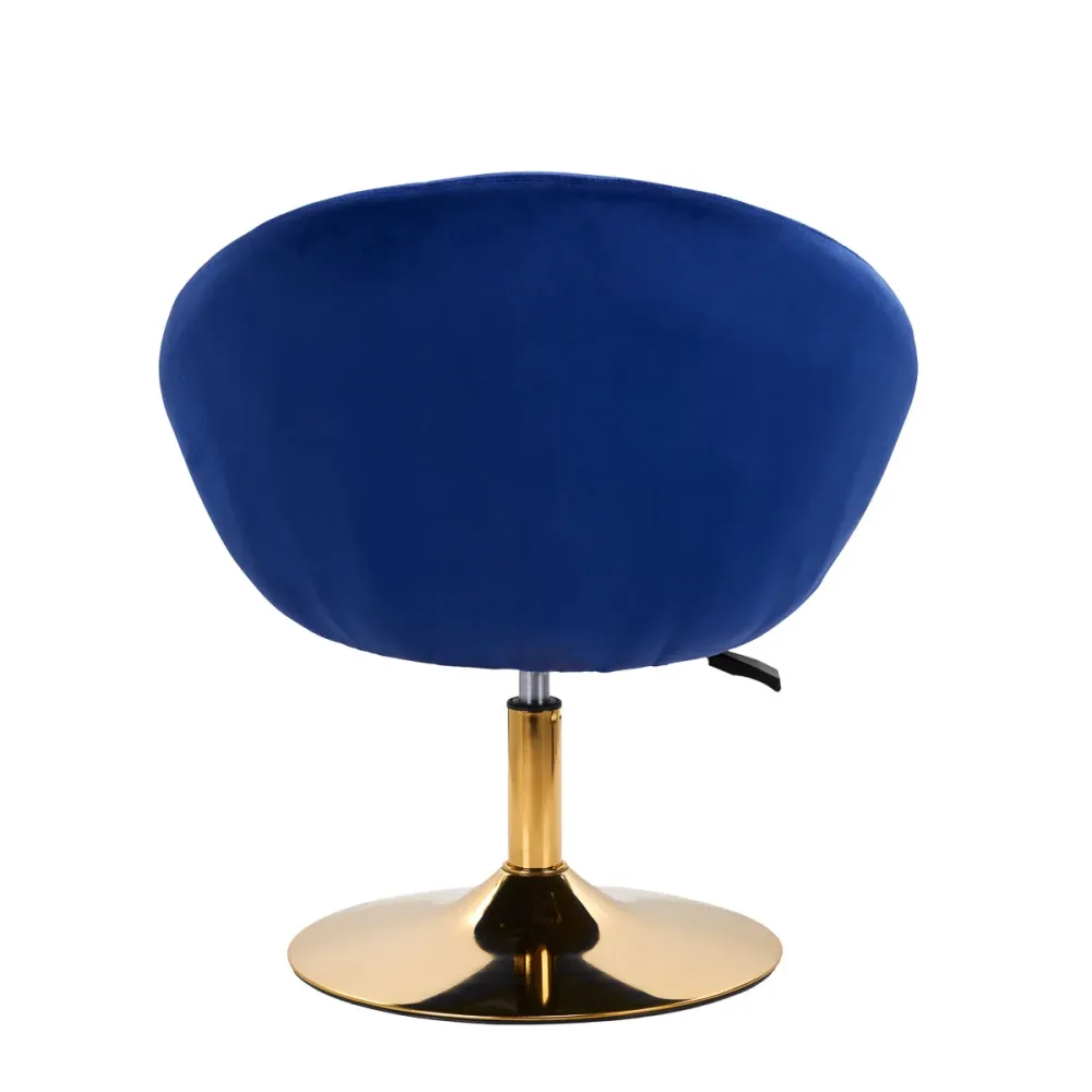 Sedia girevole 4Rico QS-BL12G blu navy