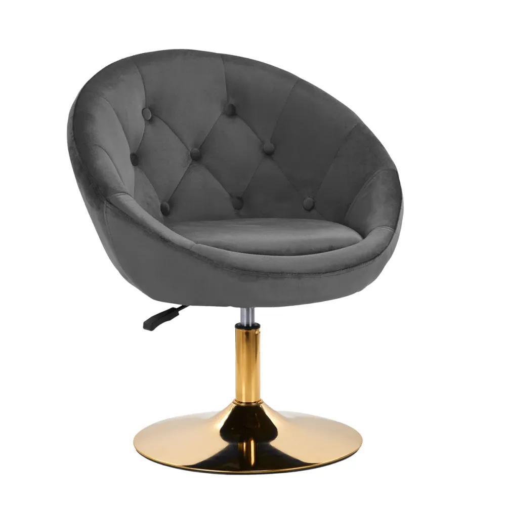 Sedia girevole 4Rico QS-BL12G grigia