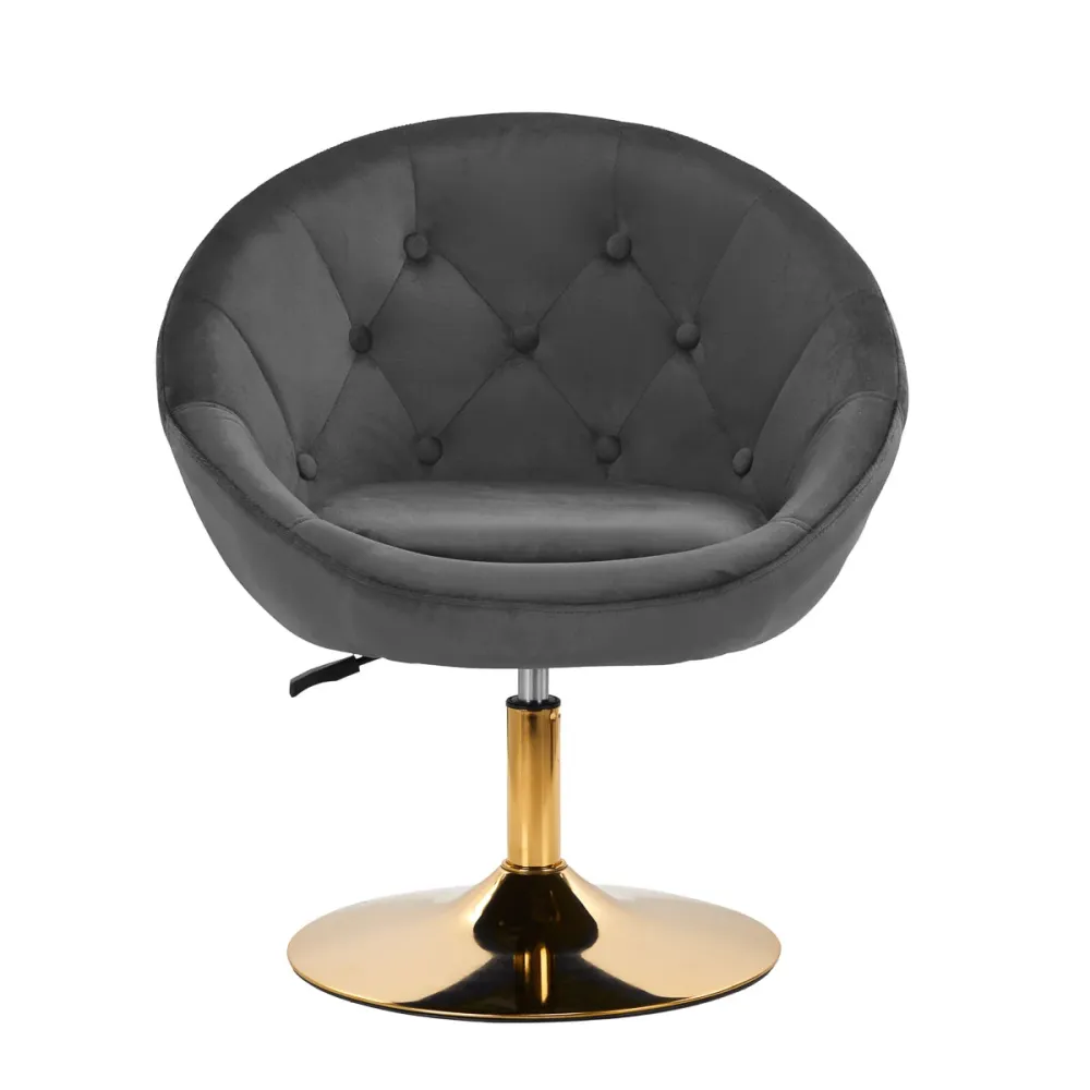 Sedia girevole 4Rico QS-BL12G grigia