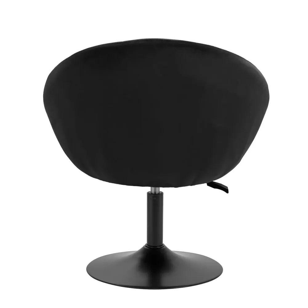 Sedia girevole 4Rico QS-BL12G nera