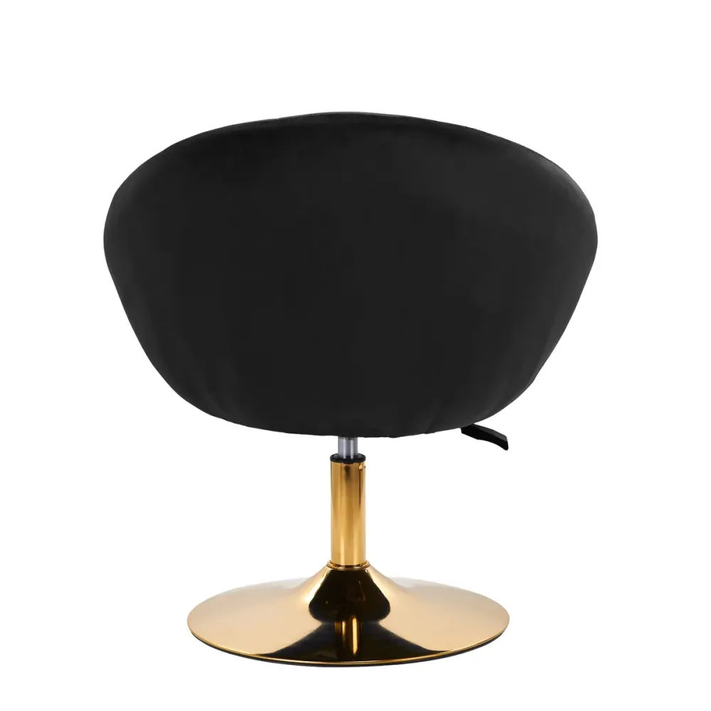 Sedia girevole 4Rico QS-BL12G nera