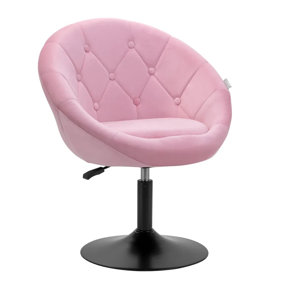 Sedia girevole 4Rico QS-BL12G rosa