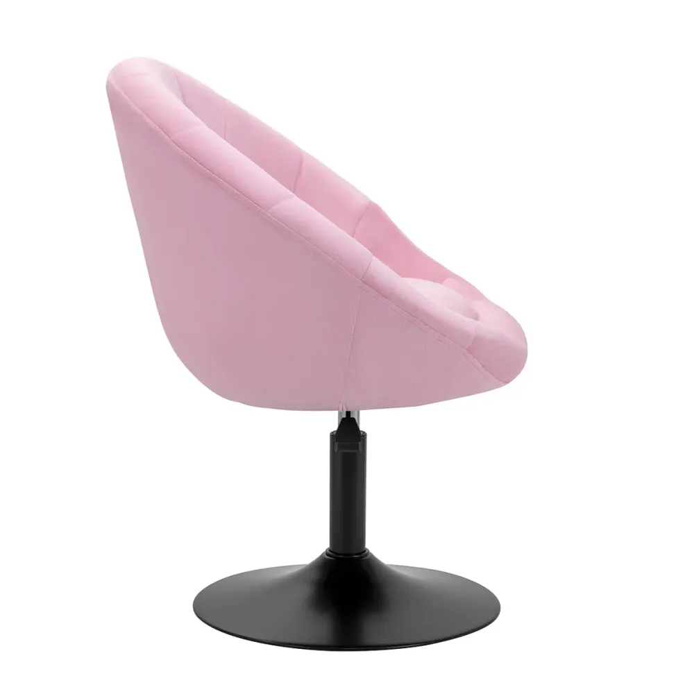 Sedia girevole 4Rico QS-BL12G rosa