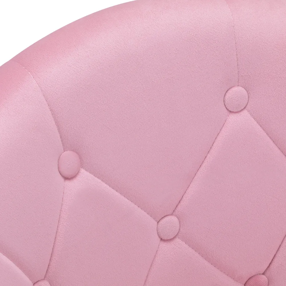 Sedia girevole 4Rico QS-BL12G rosa