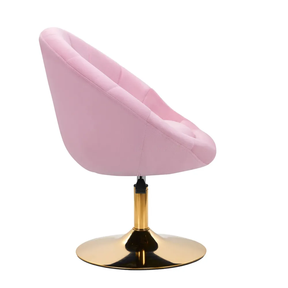 Sedia girevole 4Rico QS-BL12G rosa