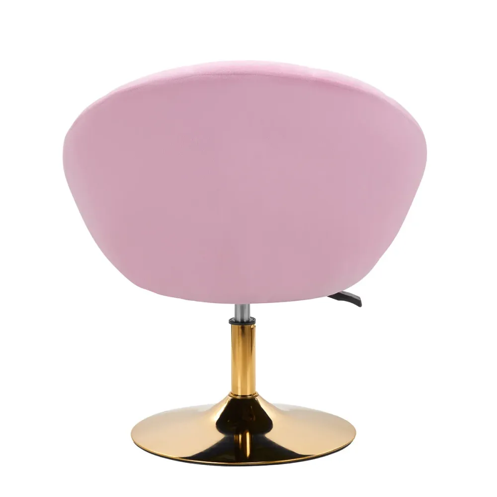 Sedia girevole 4Rico QS-BL12G rosa