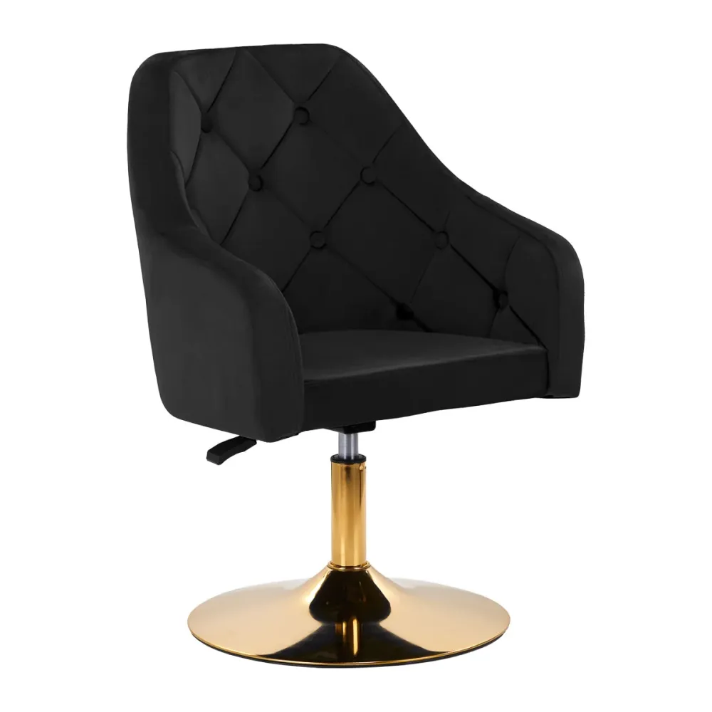 Sedia girevole 4Rico QS-BL14G nera