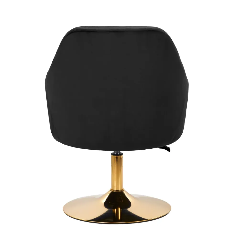 Sedia girevole 4Rico QS-BL14G nera