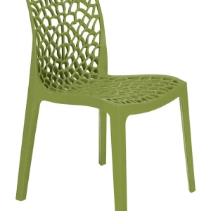 Sedia Gruvyer polipropilene verde anice