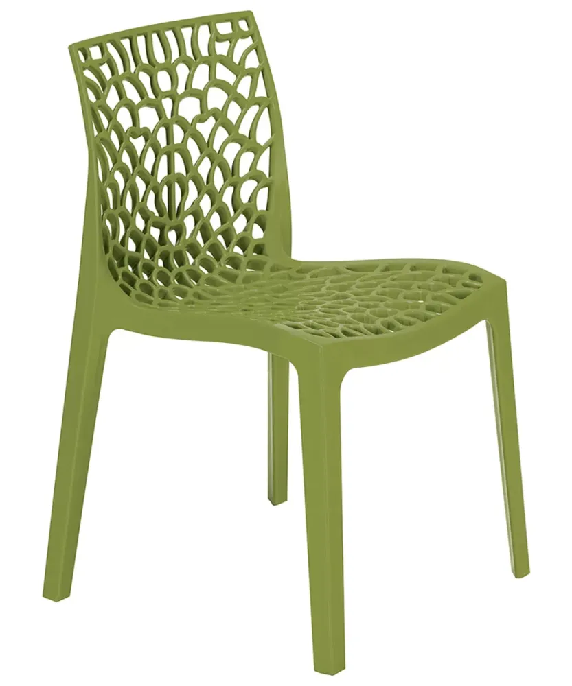 Sedia Gruvyer polipropilene verde anice