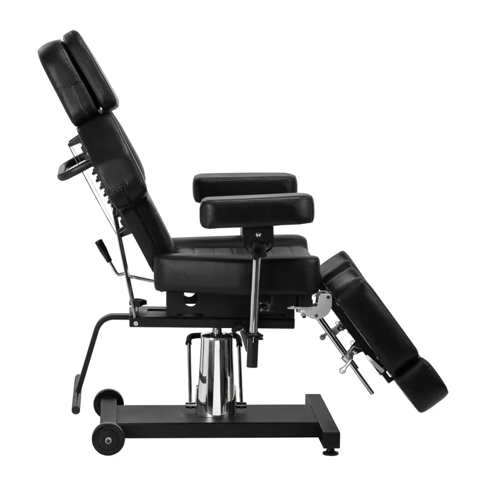 Sedia idraulica per tatuaggi Pro Ink 601A nera
