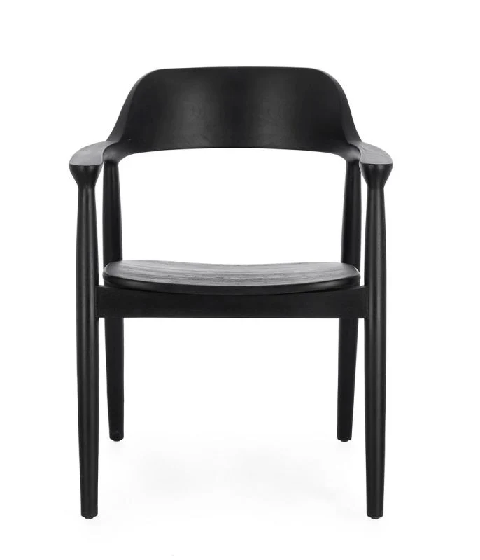 Sedia IDRIS nero - Bizzotto