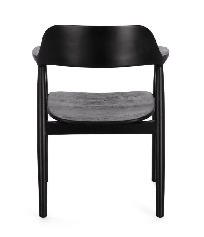 Sedia IDRIS nero - Bizzotto