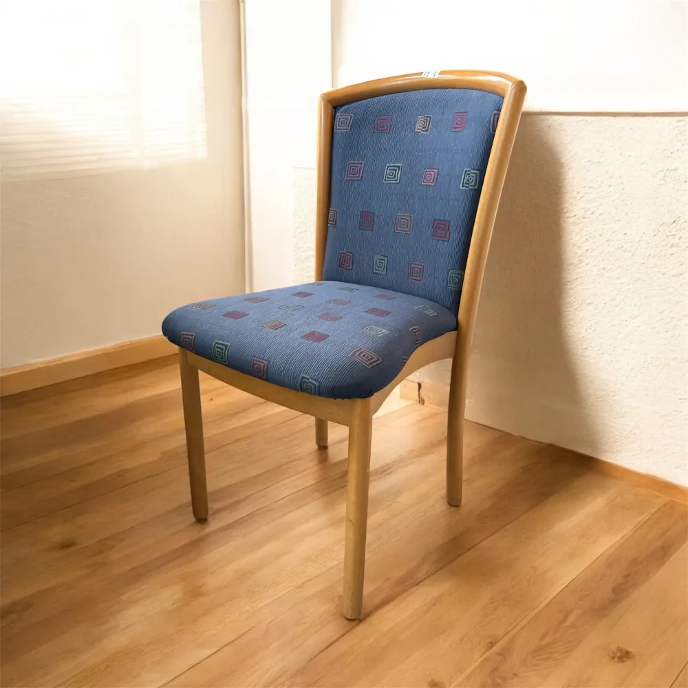 Sedia Imbottita Blu