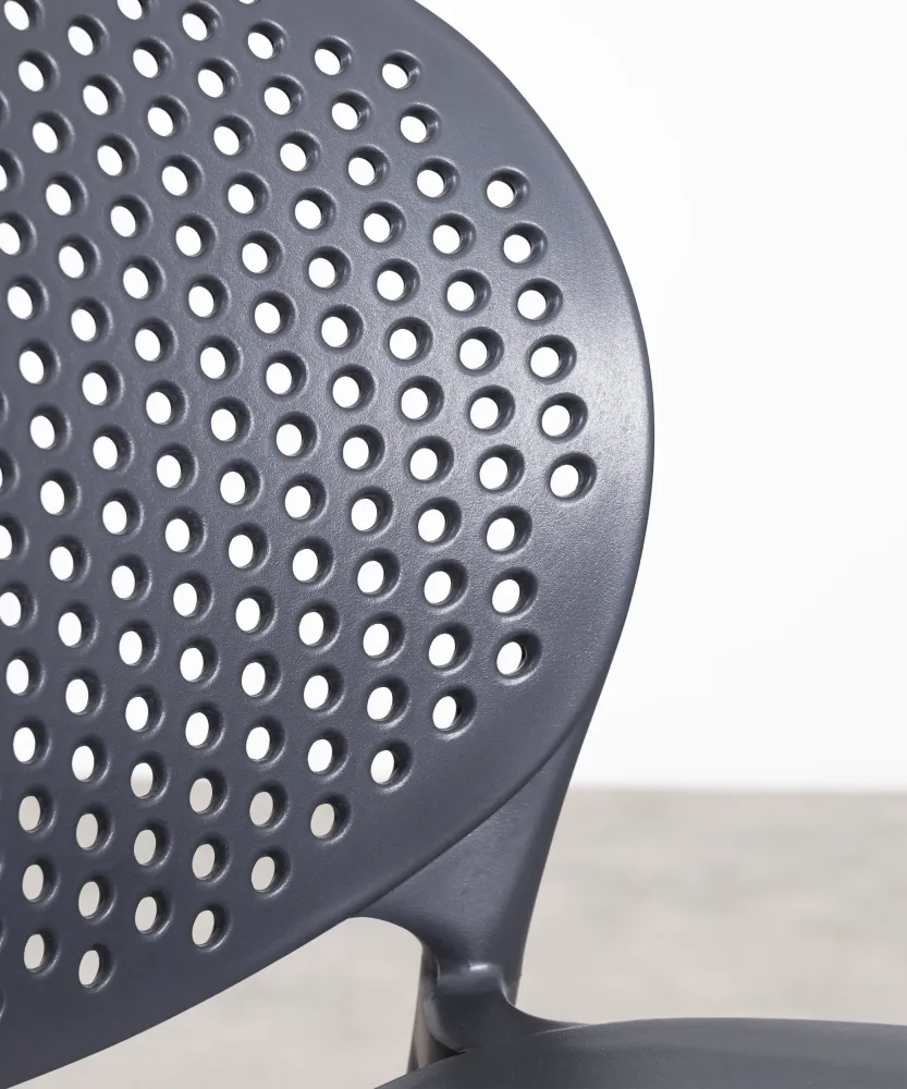 Sedia impilabile polipropilene Dots