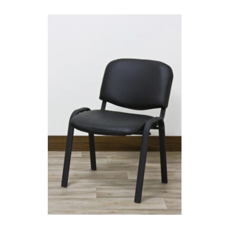 C Sedia Interlocutoria Work Nero Pvc- 5,0 Pz