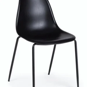 SEDIA IRIS PLASTICA NERO