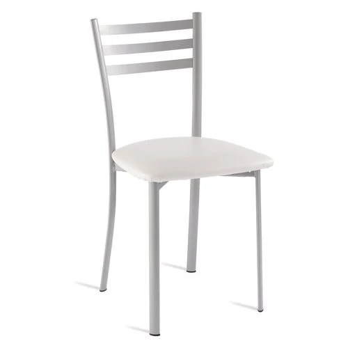 Sedia Italchair 002 ELIUA0702 ELIUS I Bianco e Alluminio