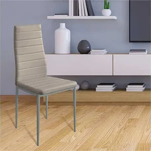 Sedia katia tortora ecopelle b07012342