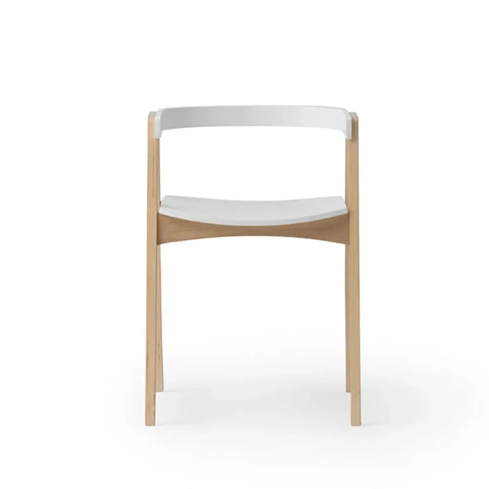 Sedia legno con braccioli
