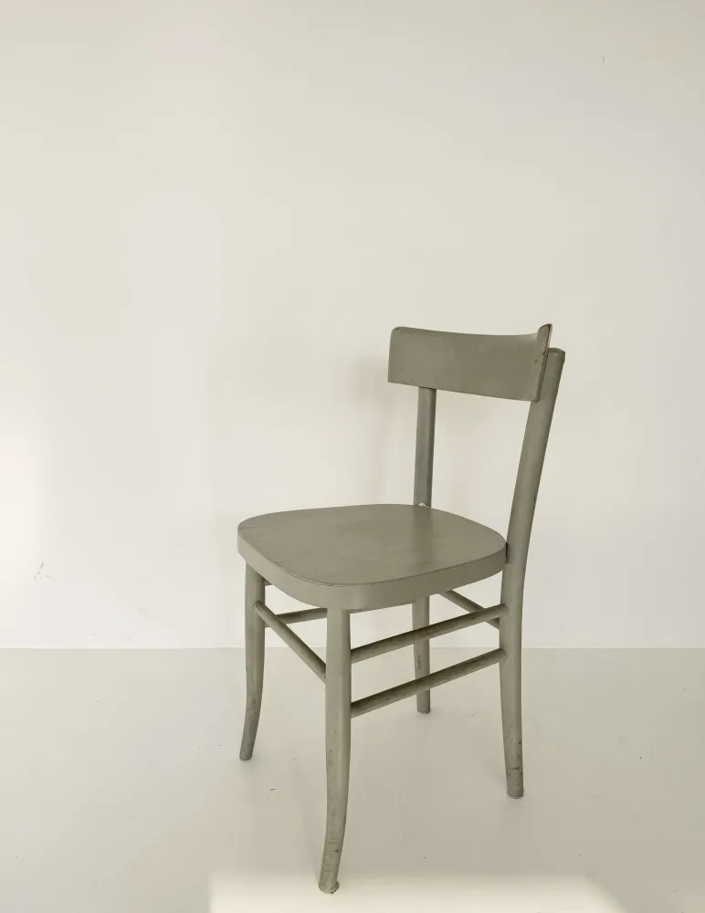 Sedia legno dipinto – anni '50/'60