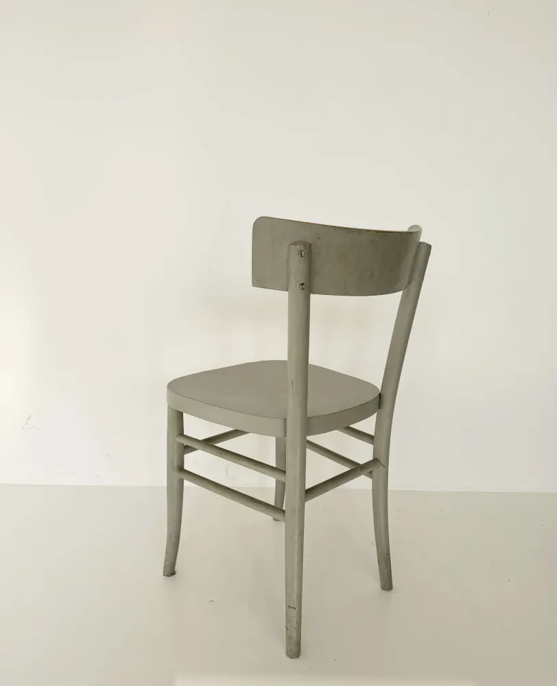 Sedia legno dipinto – anni '50/'60