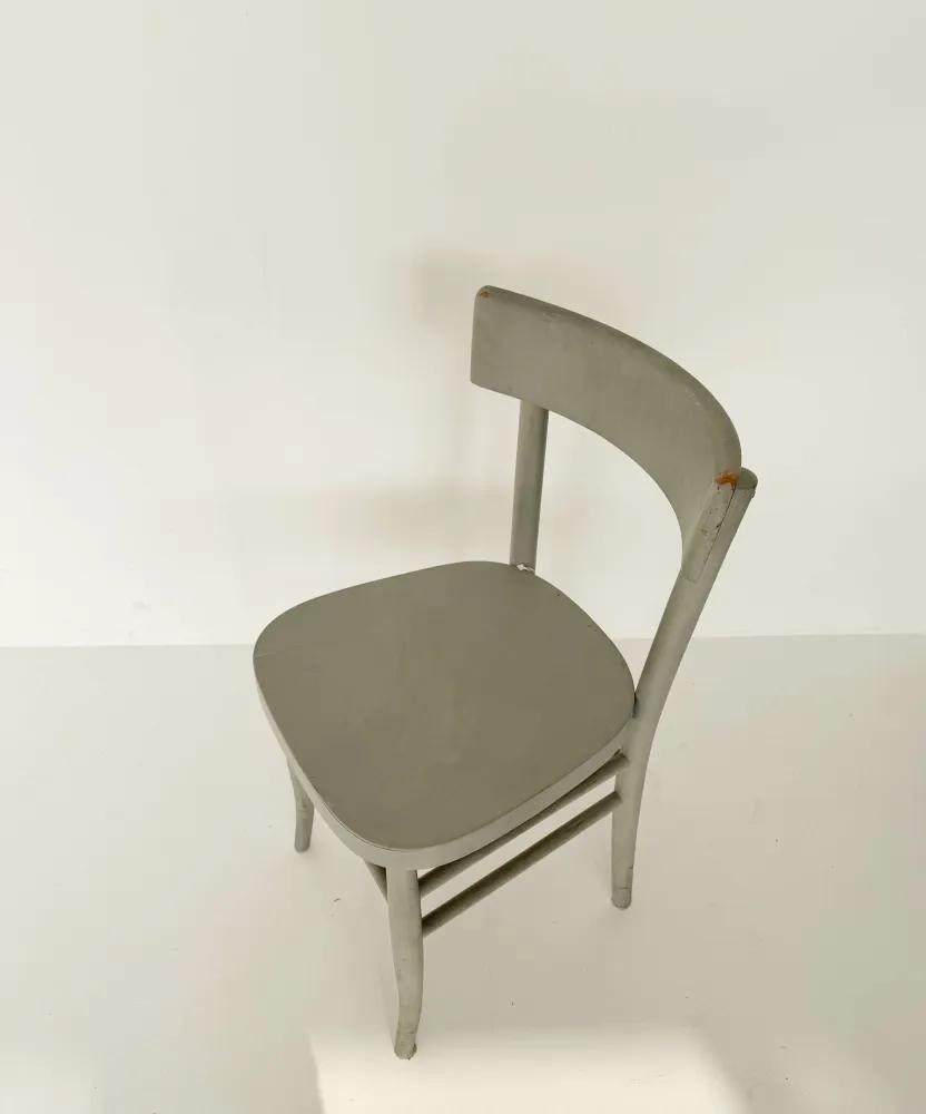 Sedia legno dipinto – anni '50/'60