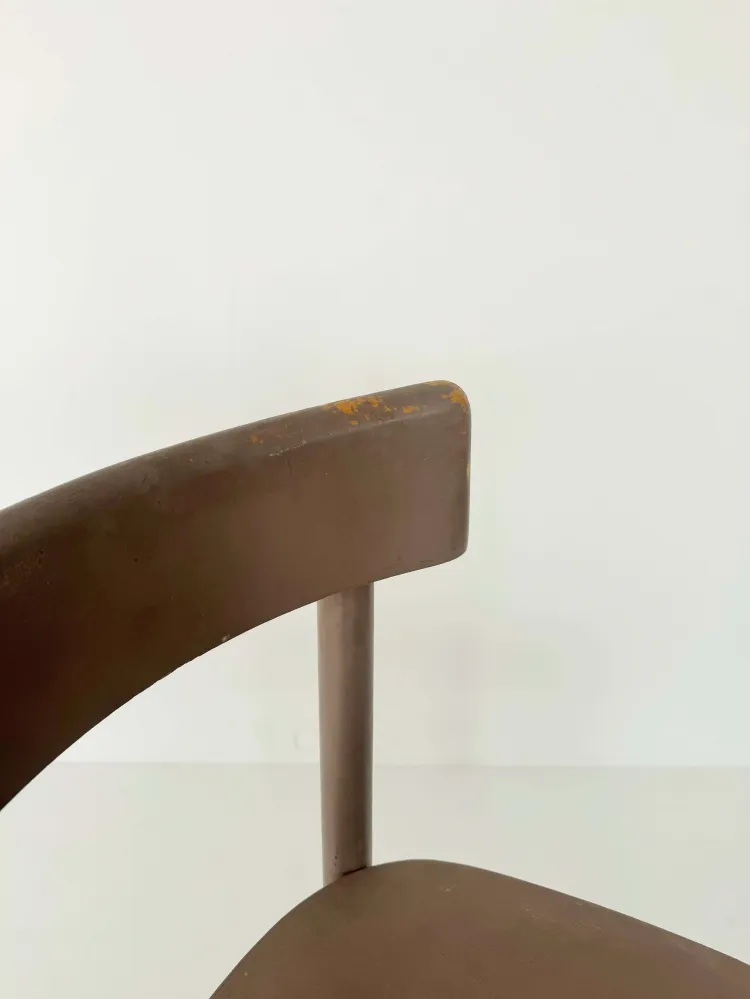 Sedia legno dipinto – anni '50/'60