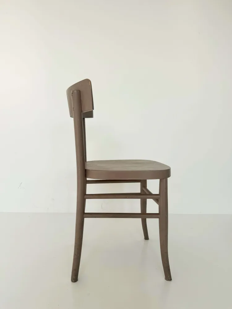 Sedia legno dipinto – anni '50/'60
