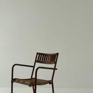 Sedia legno e ferro