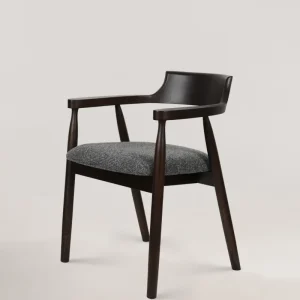 Sedia legno kennedy grigio scuro