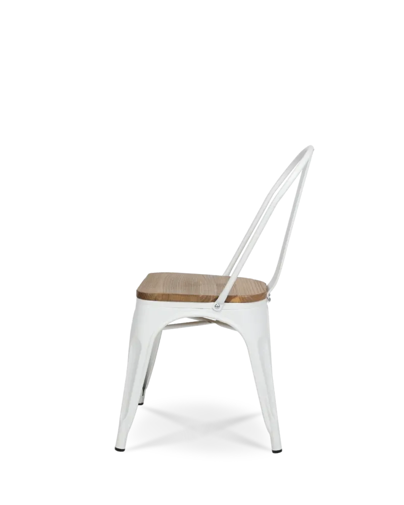 Sedia legno Lix bianco
