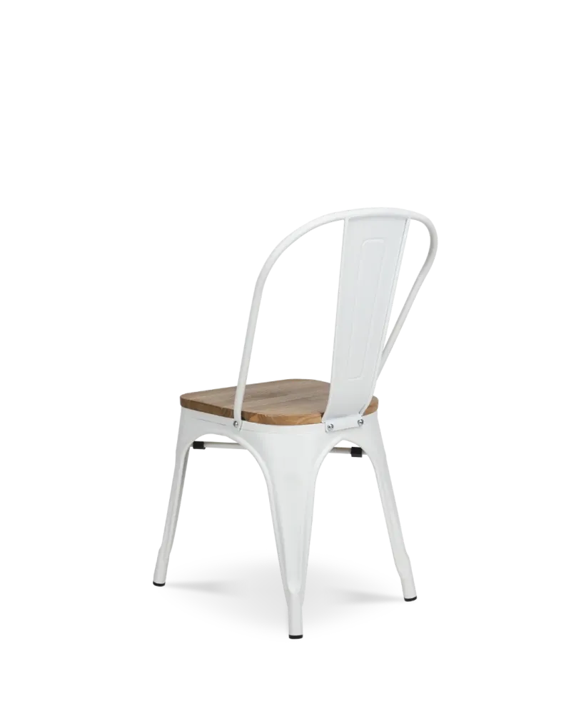 Sedia legno Lix bianco