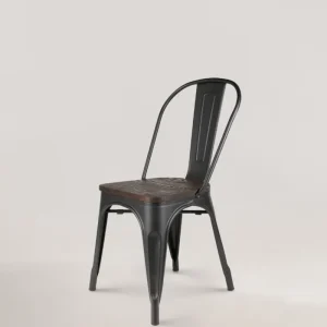 Sedia legno Lix nero