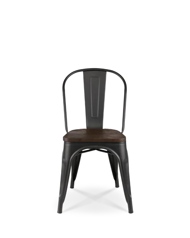 Sedia legno Lix nero