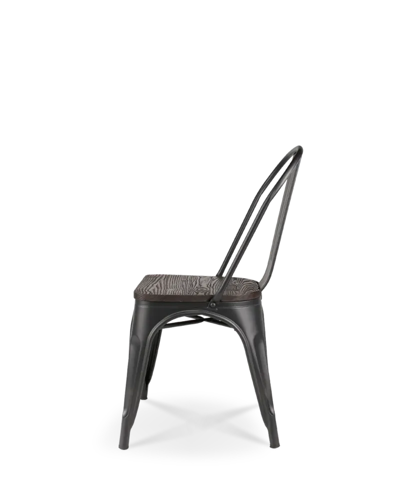 Sedia legno Lix nero