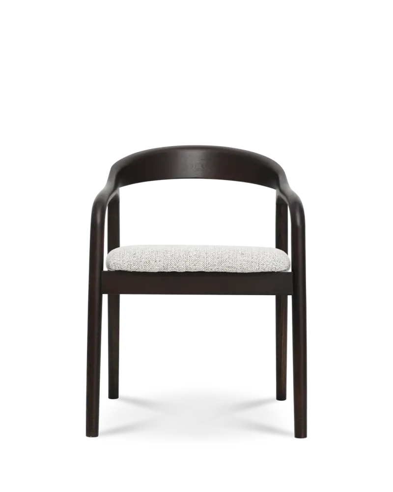 Sedia legno riva nero