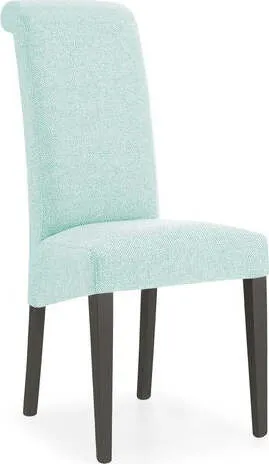 Sedia Living Design MONZA Acqua marina e Grafite