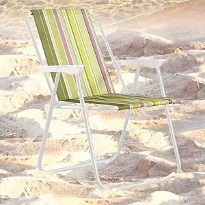 Sedia da mare sedia relax oxford oxford 46x51x75cm