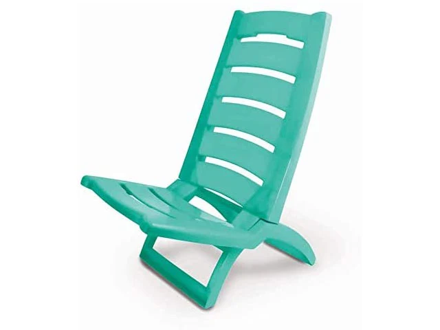 Sedia da mare turchese