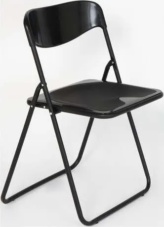 Sedia Metal F..R. 200NER POKER Nero